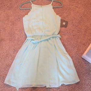 Seafoam color dress